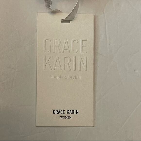 Grace Karin Red One Shoulder Feminine Date Party Event Dress NWT Size S - Picture 9 of 13